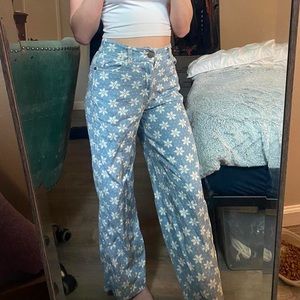 Billabong x wrangler perfect pair floral denim pants